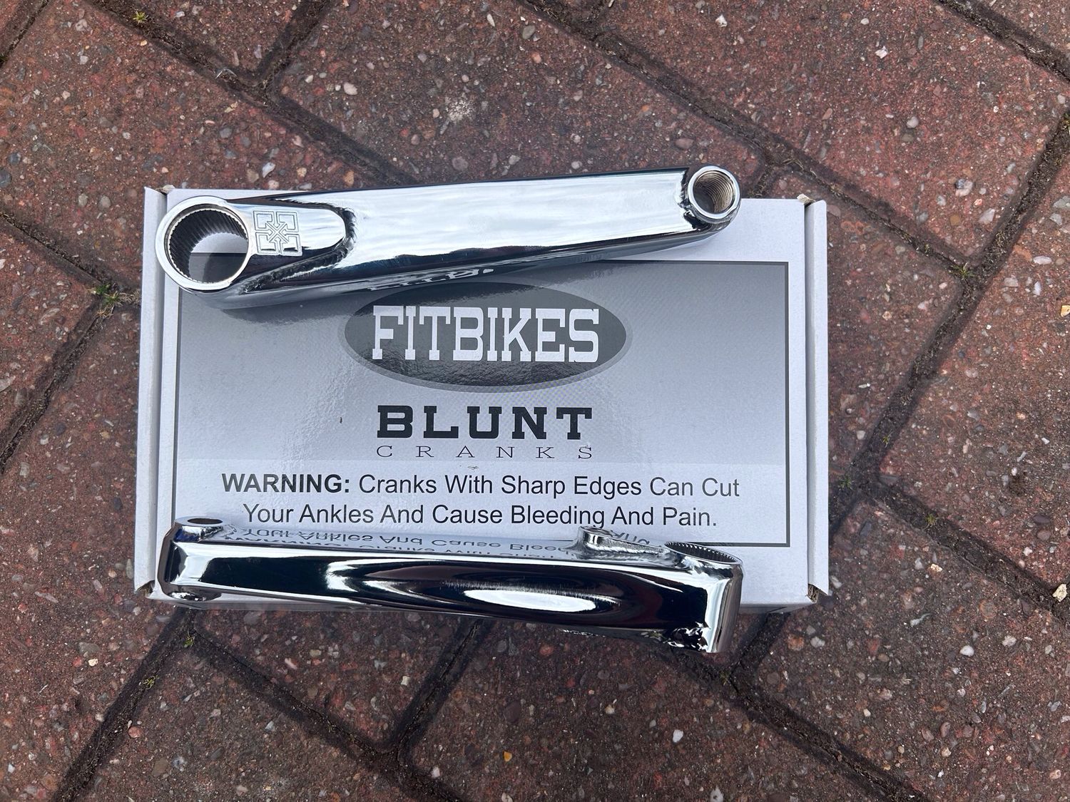 Fit Blunt Cranks Chrome
