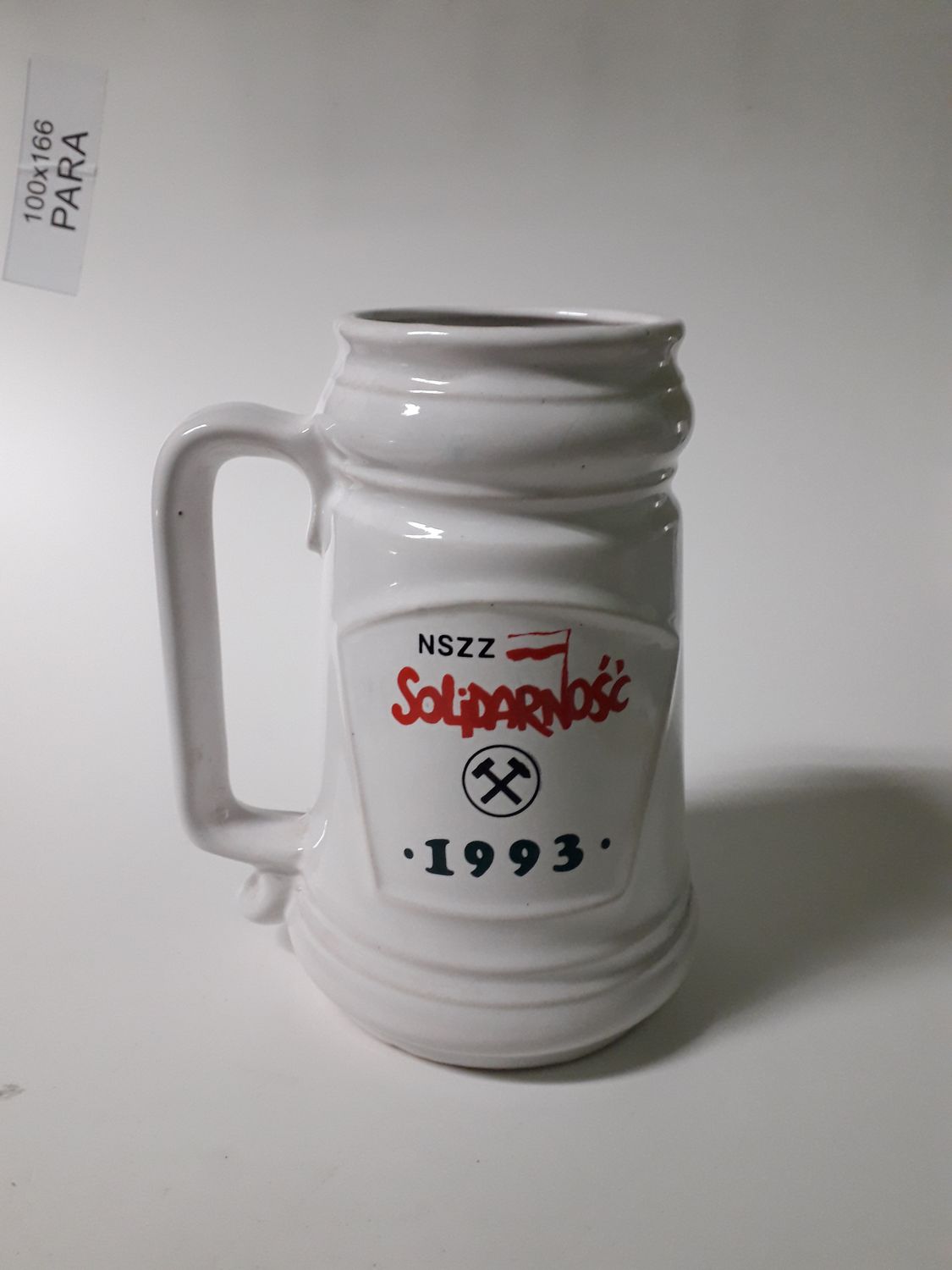 Kufel ceramiczny ZEG BYTOM biesiada piwna  z 1993 r