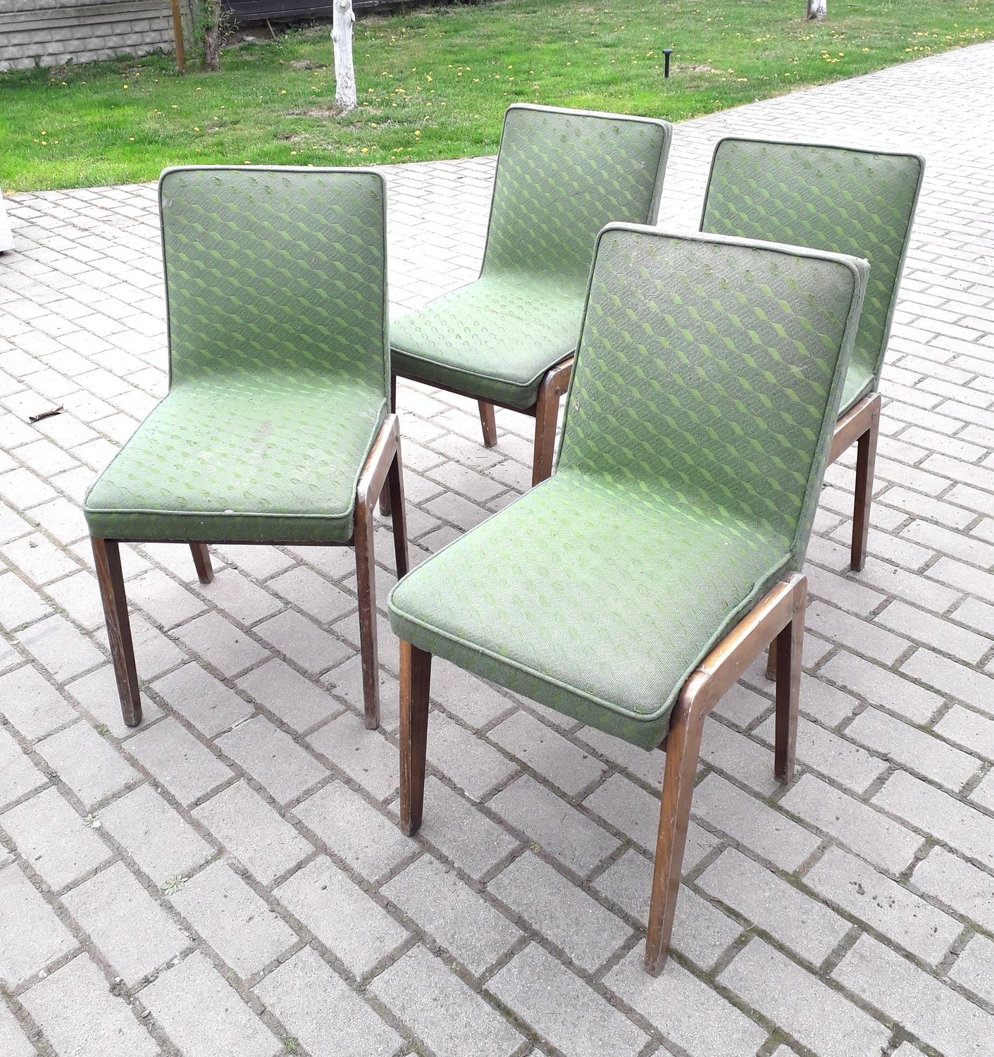 4 krzesła Aga Vintage PRL