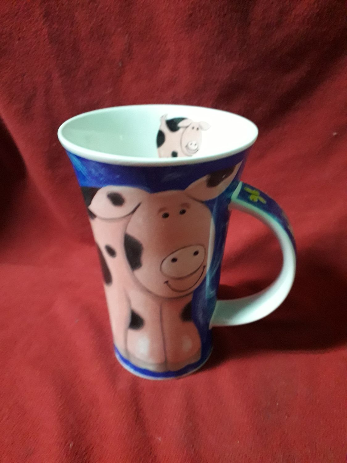 Dunoon Kubek porcelanowy Happy Hay Stucks