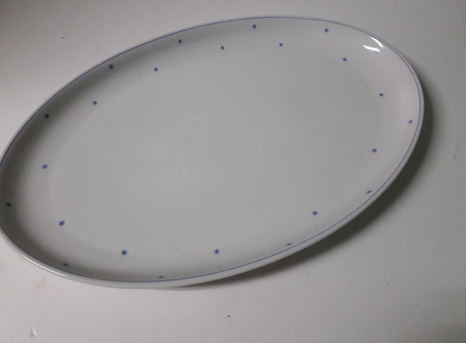 Ładny duży półmisek porcelana - sygnatura Niemiecka