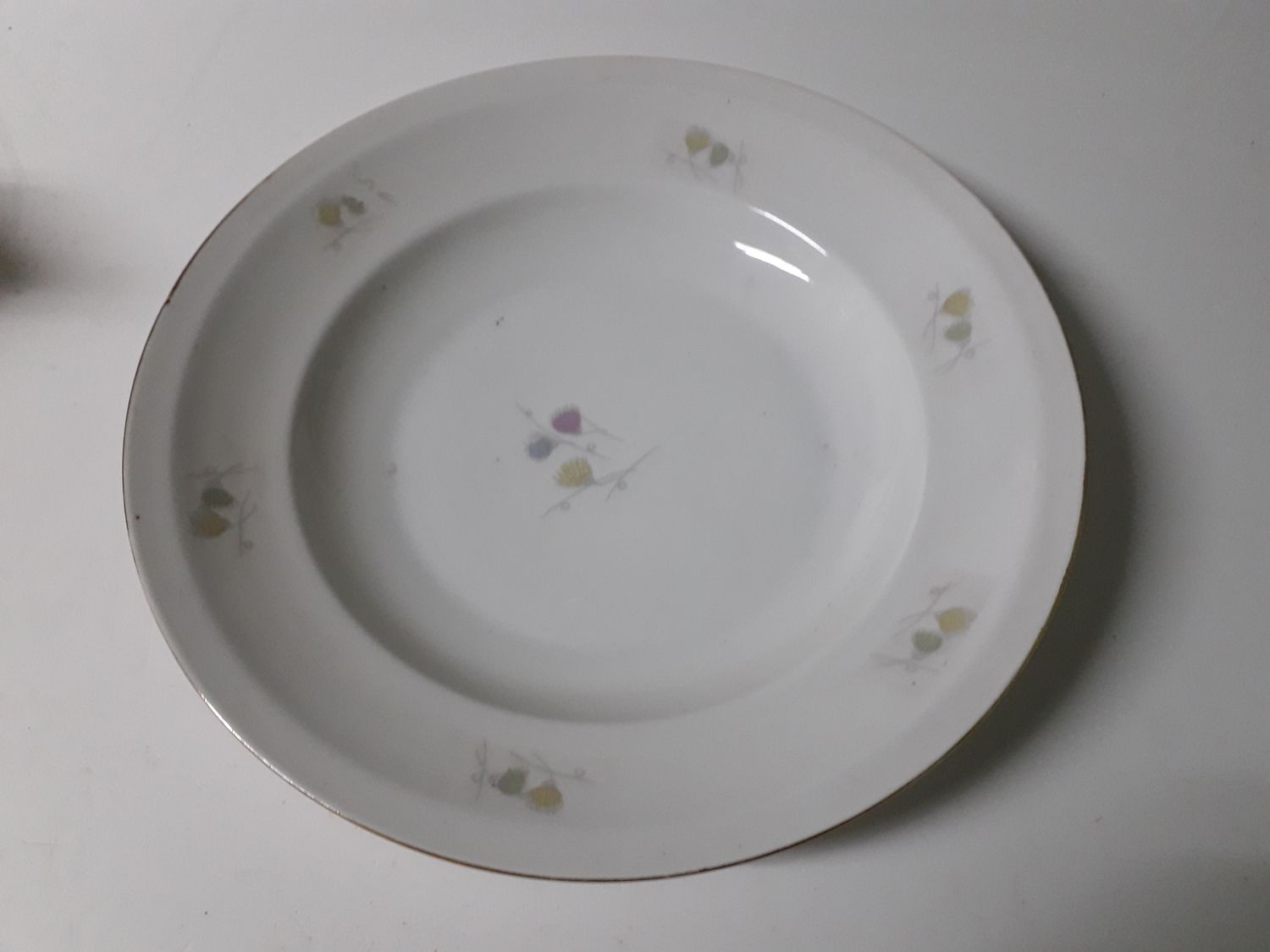 Ładna porcelana - talerz głęboki  z Chodzieży