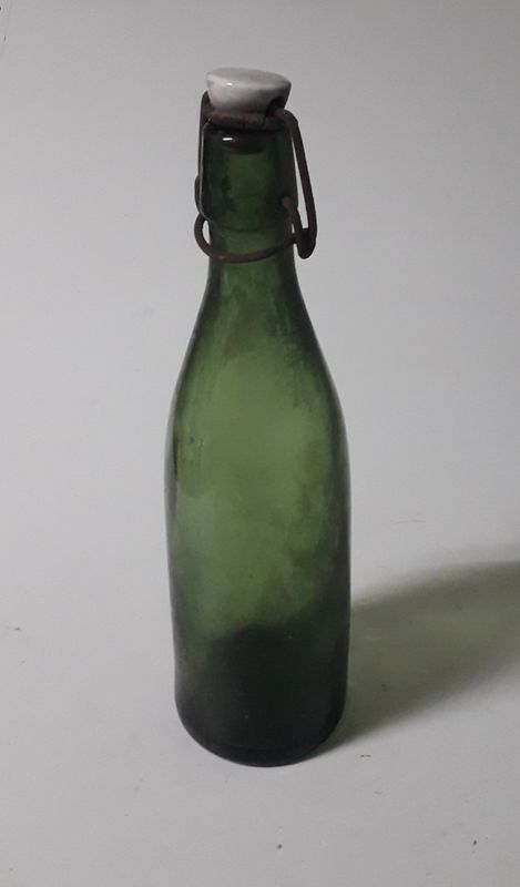 Szklana butelka 0,5l / PRL