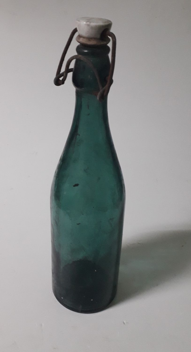 Szklana butelka 0,5l / PRL