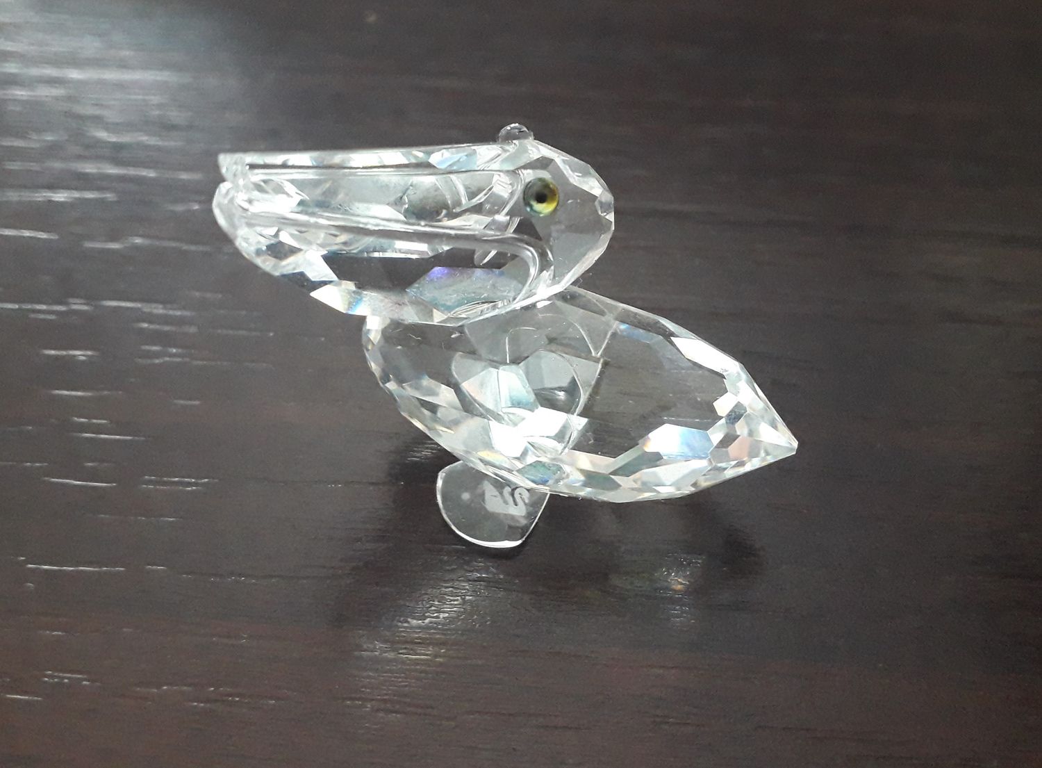 Figurka kryształowego pelikana Swarovski 7679