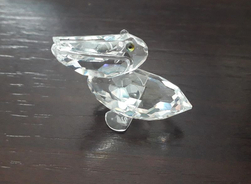 Figurka kryształowego pelikana Swarovski 7679