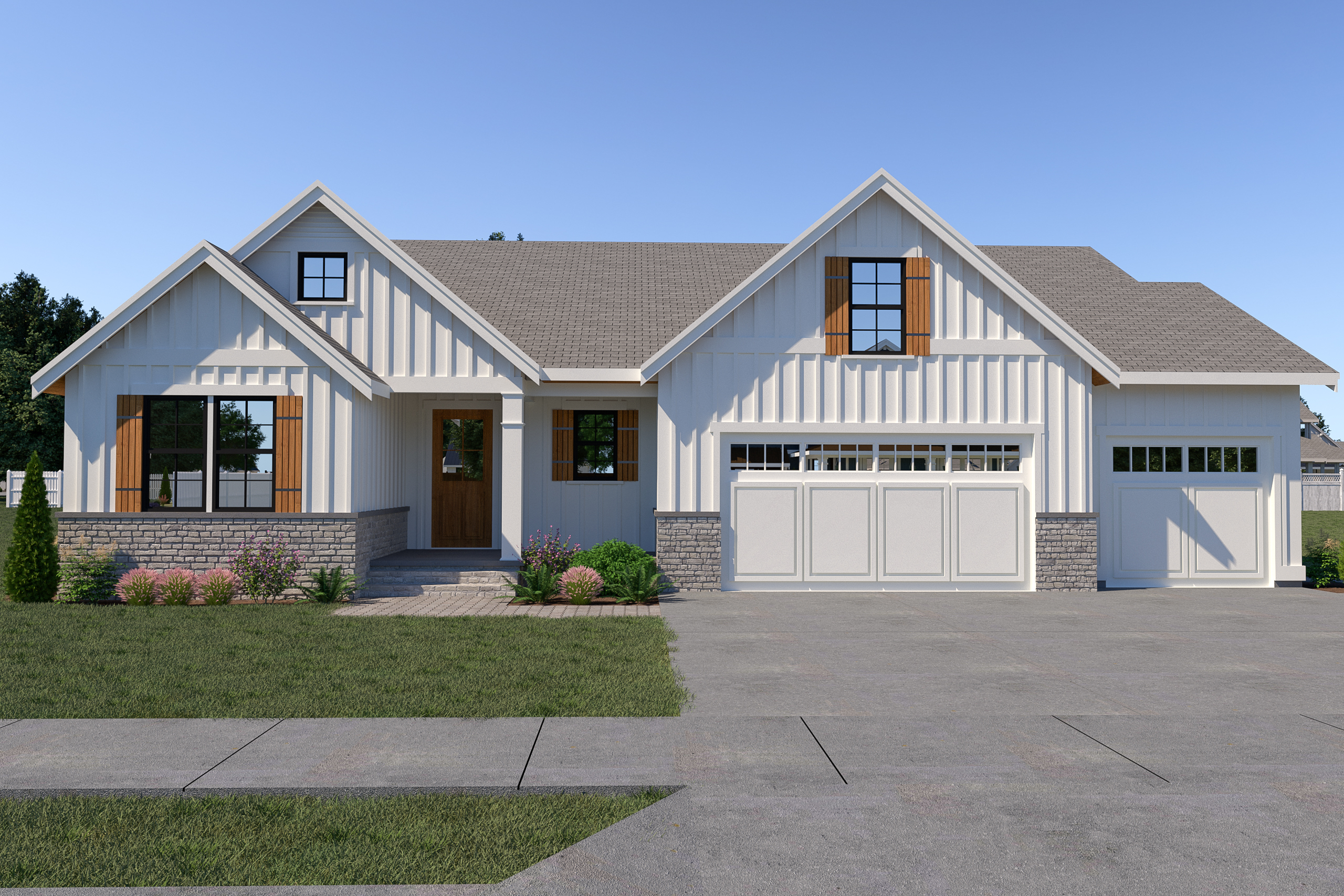 Contemporary Farmhouse 823 823
