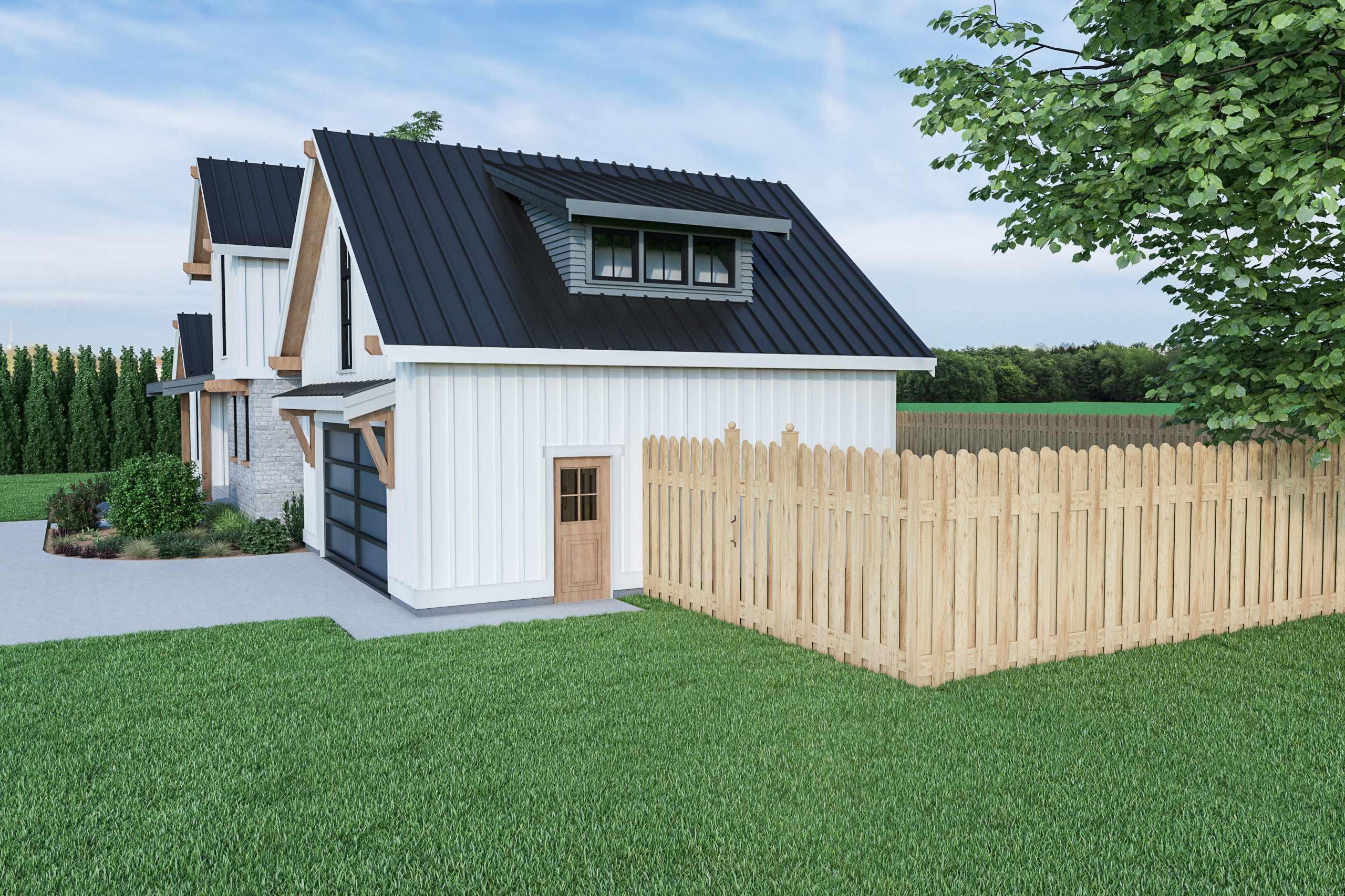 Contemporary Farmhouse 820