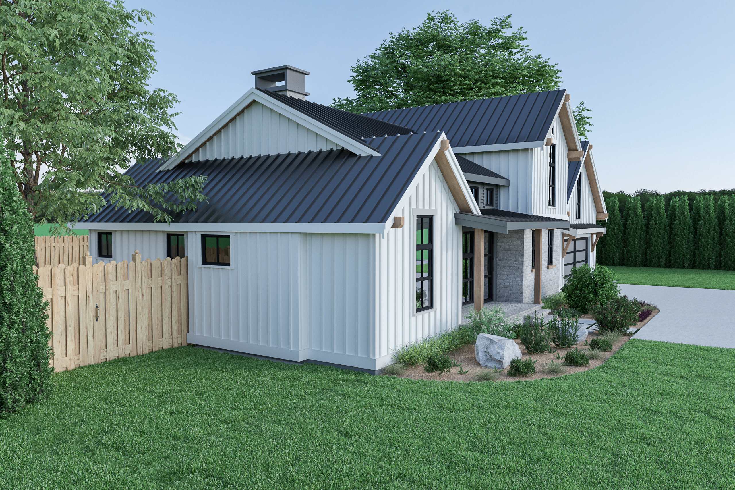 Contemporary Farmhouse 820