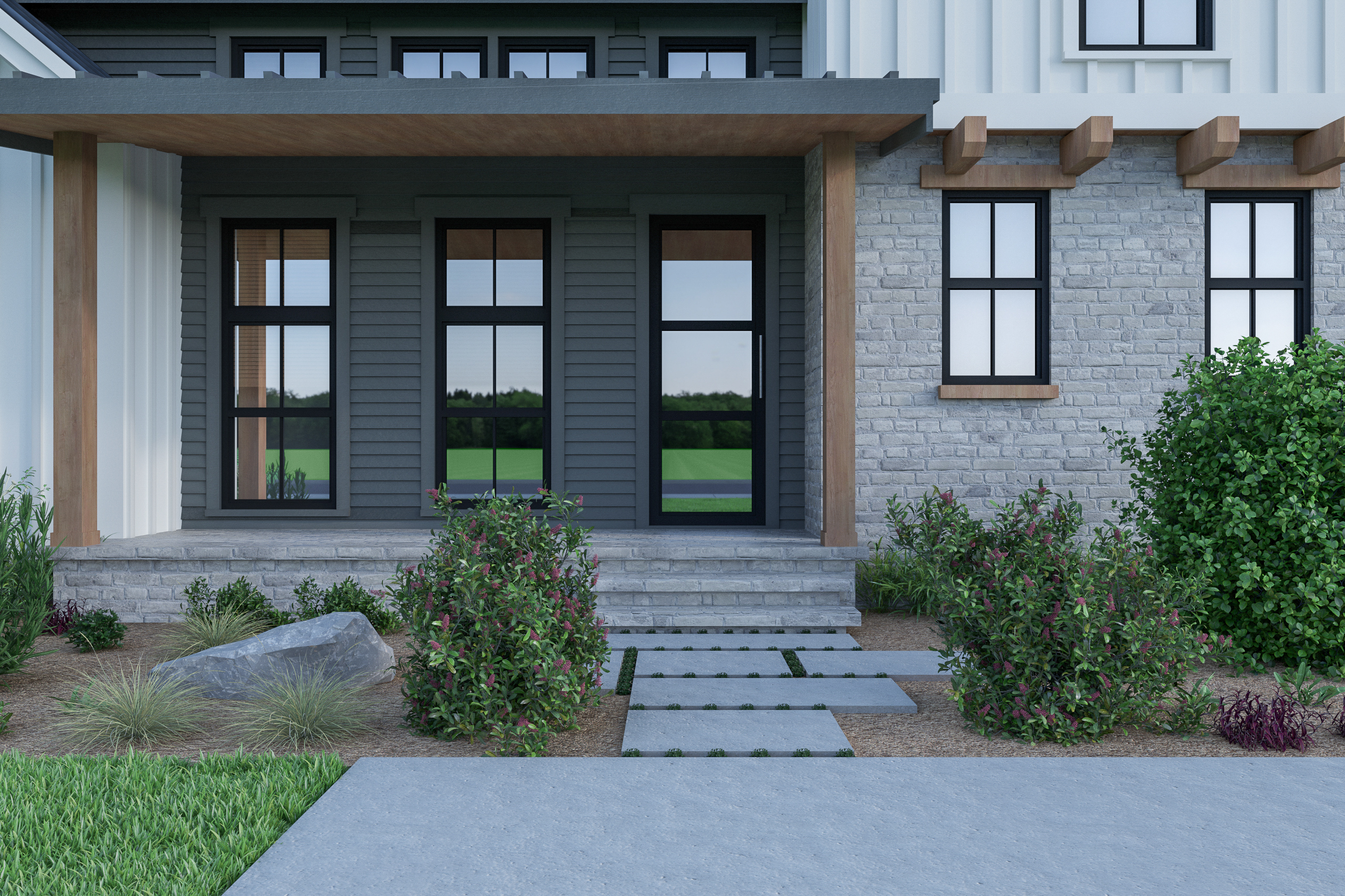Contemporary Farmhouse 820