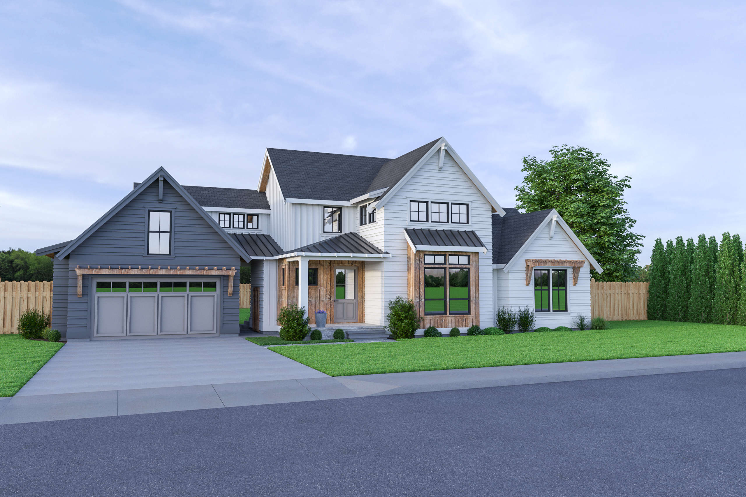 Contemporary Farmhouse 821