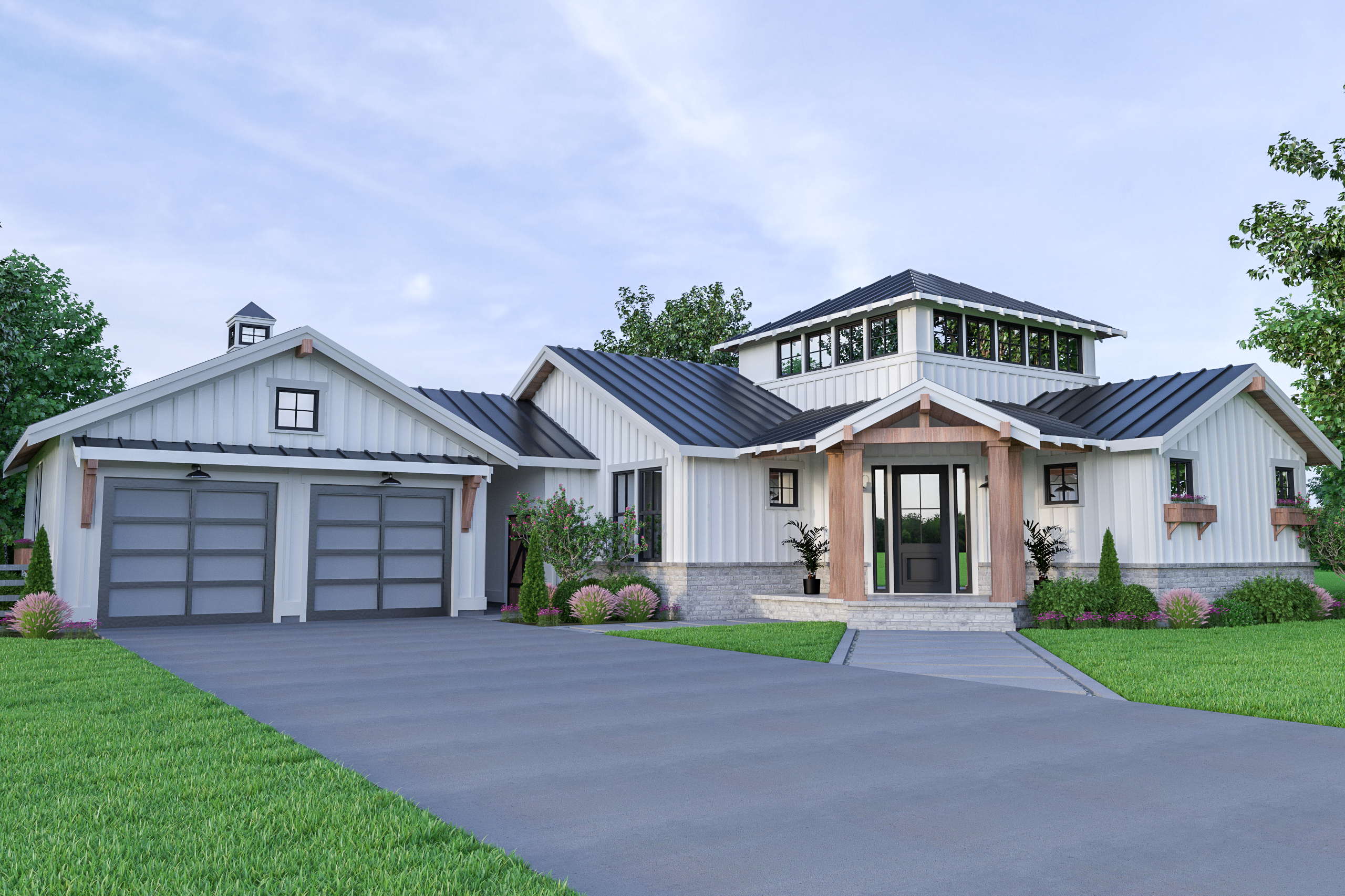 Contemporary Farmhouse 825 825