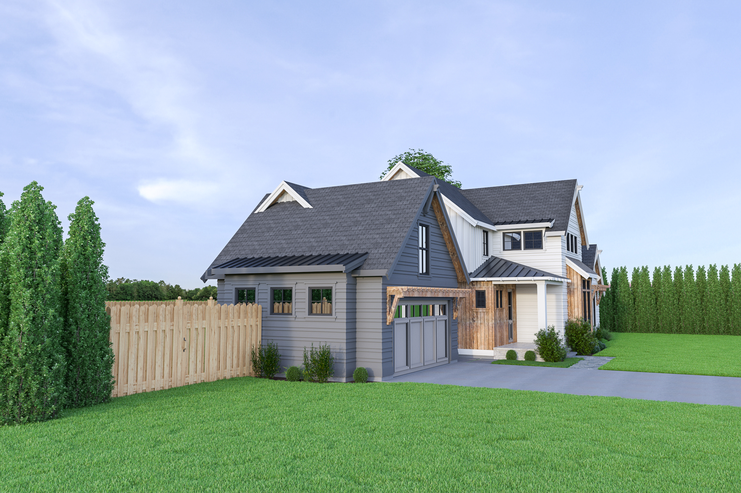 Contemporary Farmhouse 821