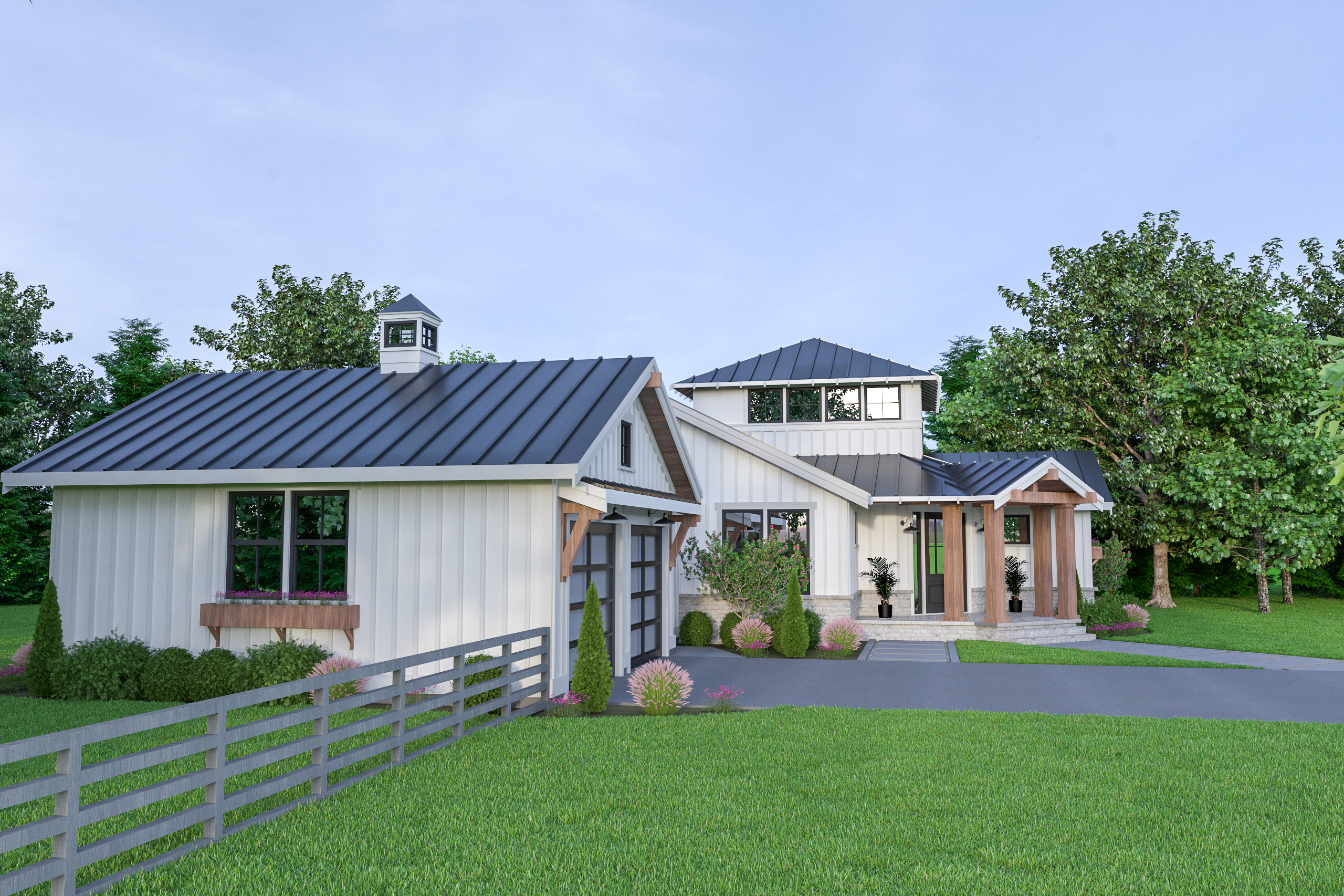 Contemporary Farmhouse 825
