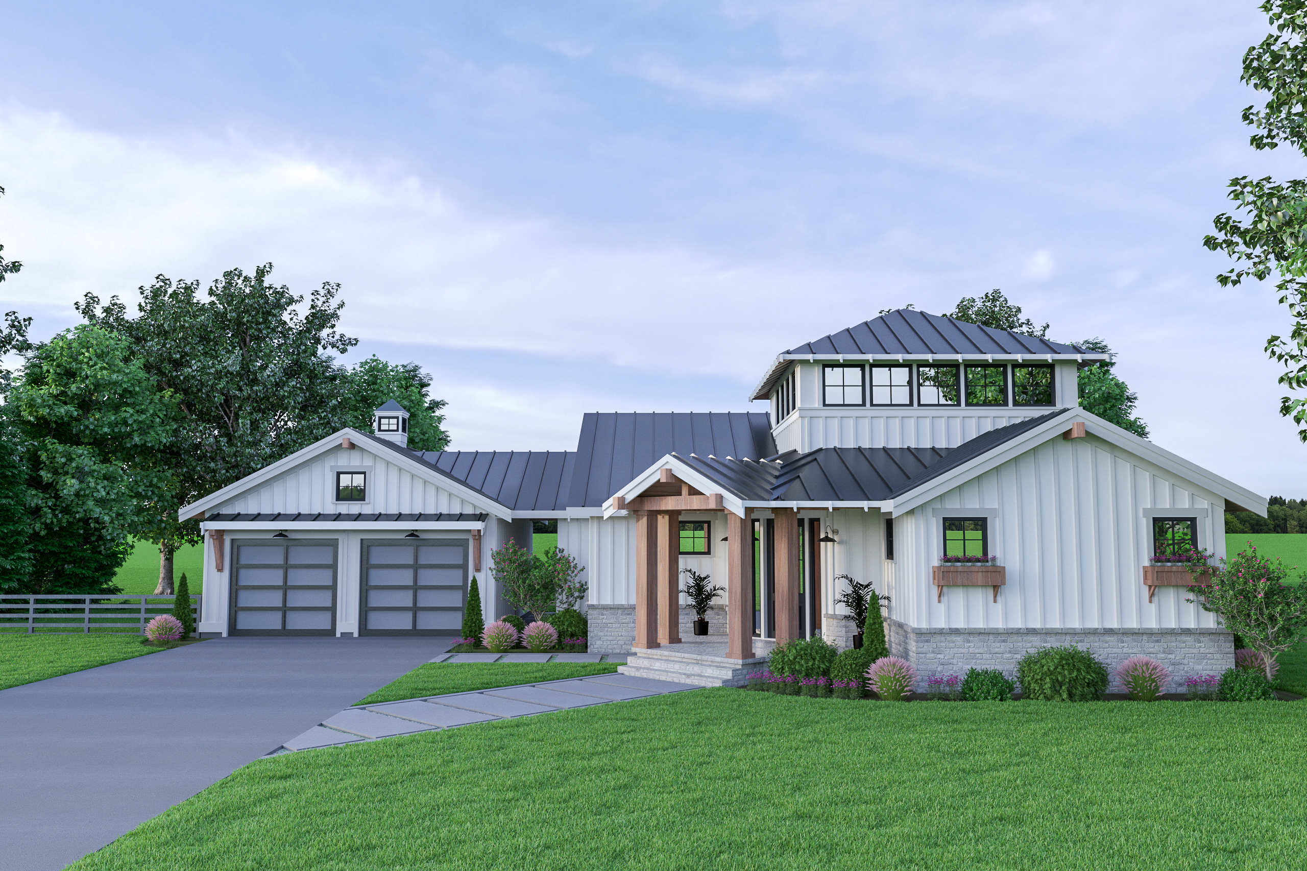Contemporary Farmhouse 825