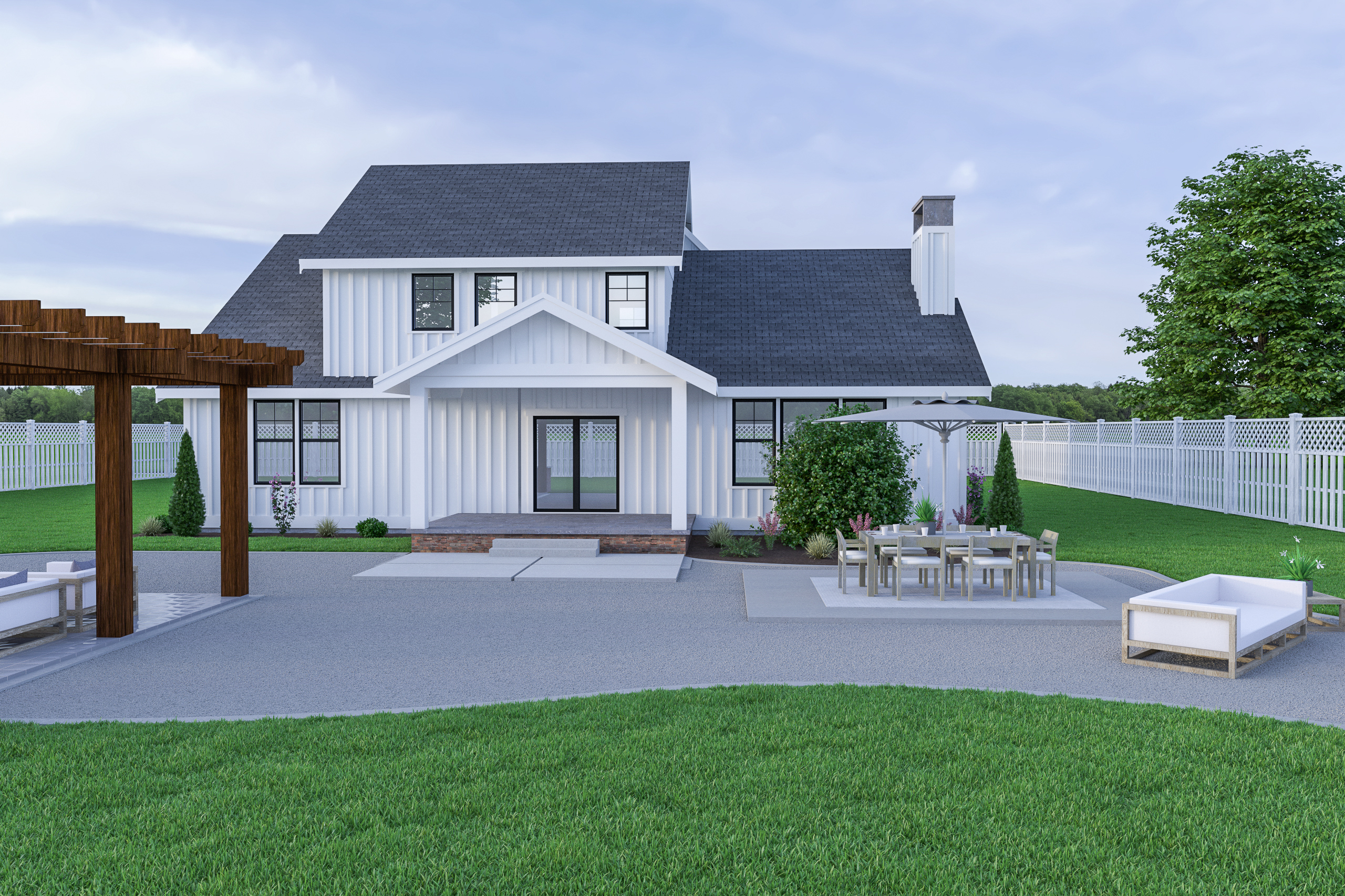 Contemporary Farmhouse 810