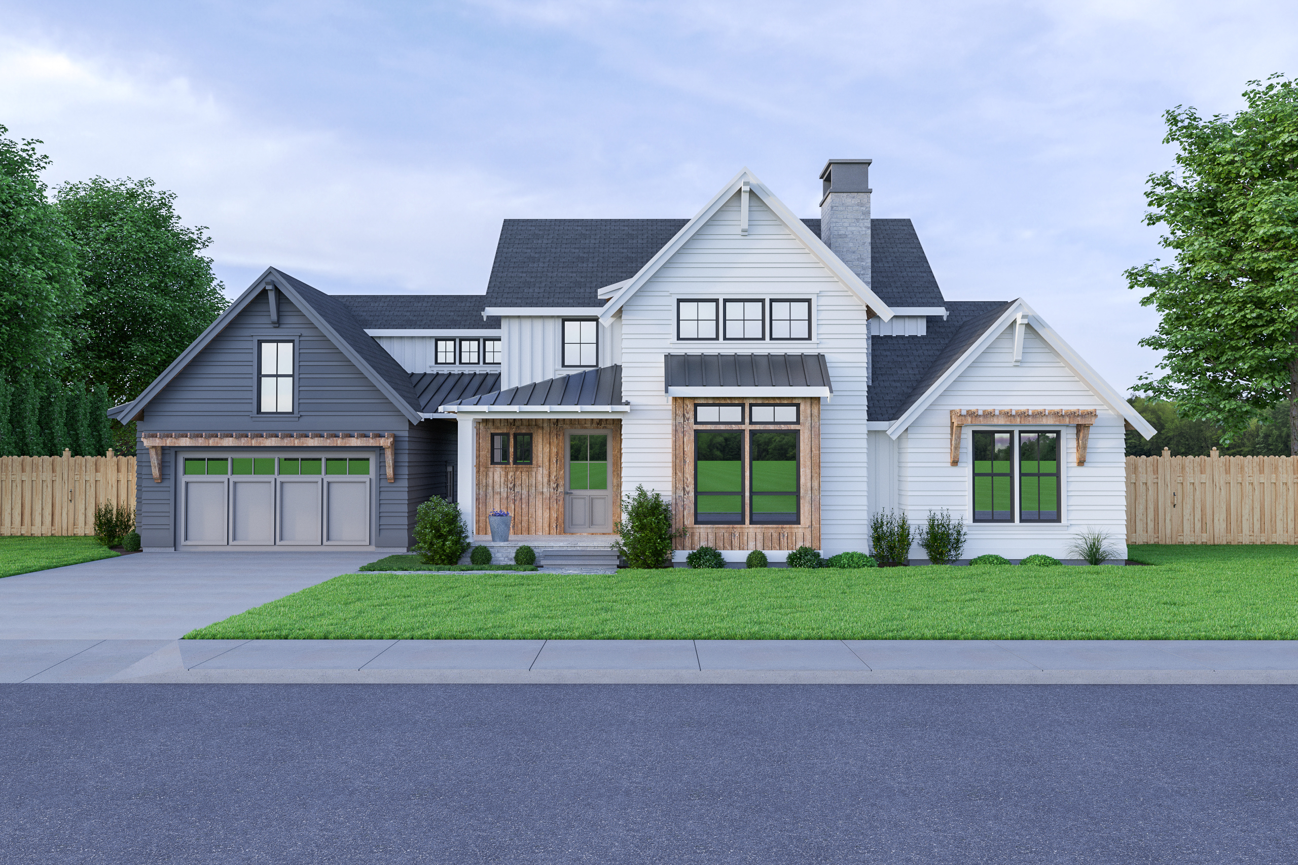 Contemporary Farmhouse 821 821