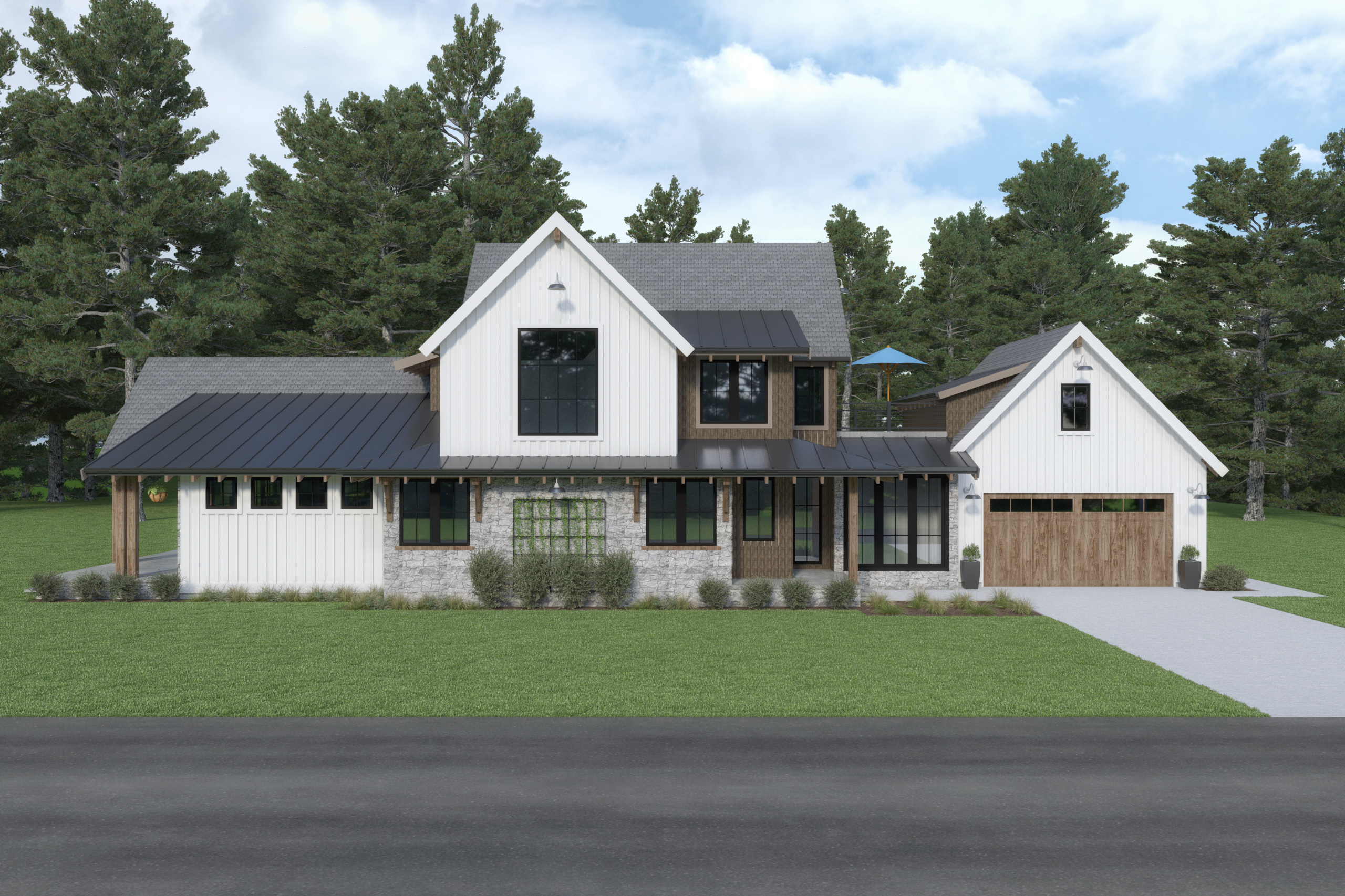 Contemporary Farmhouse 846 846