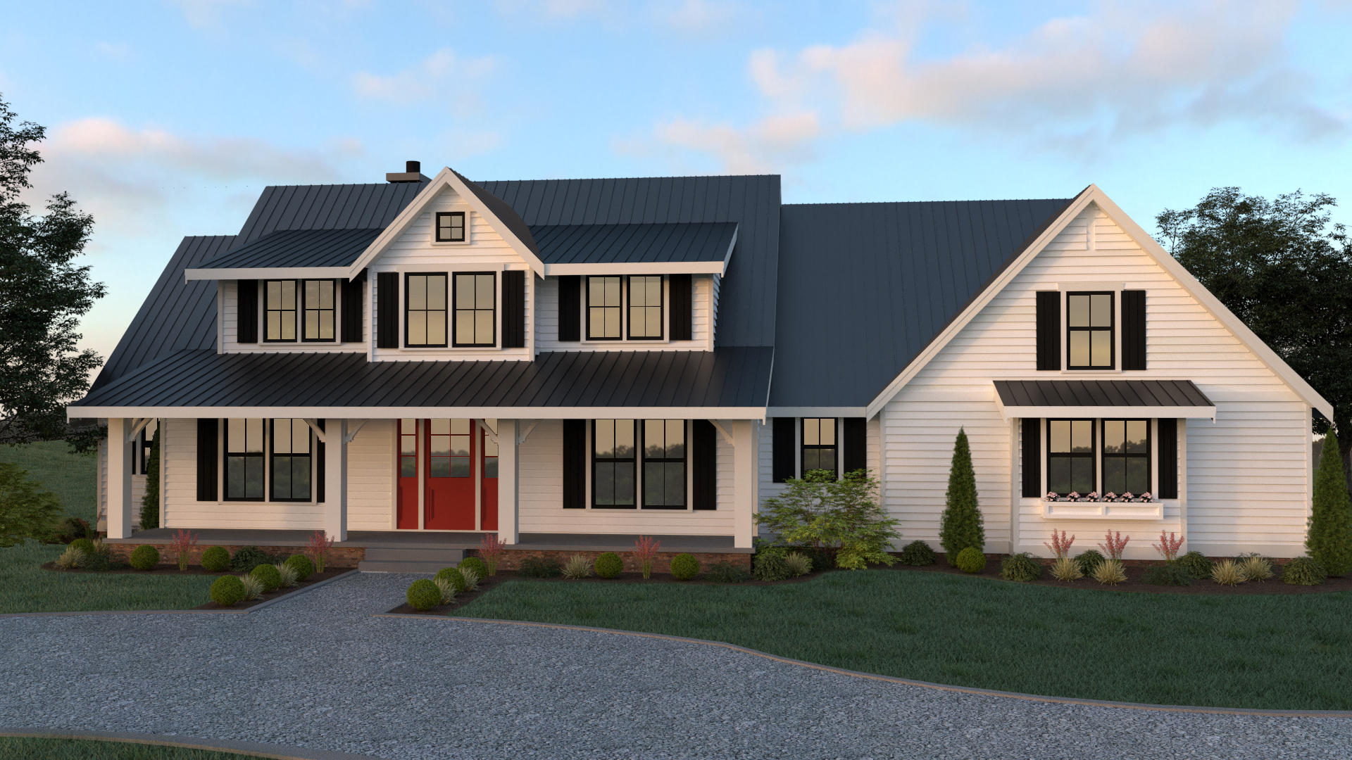 Contemporary Farmhouse 813