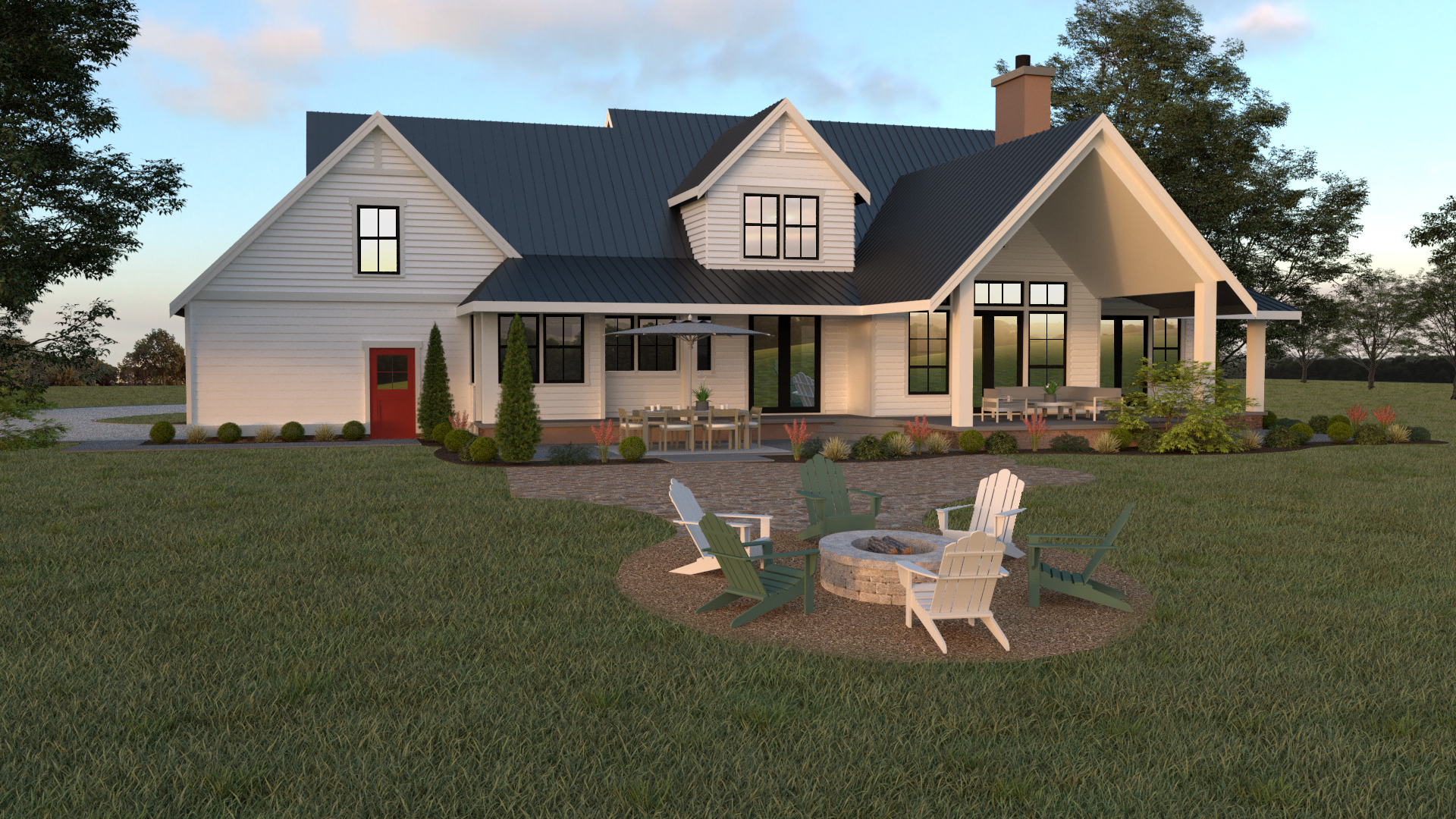 Contemporary Farmhouse 813
