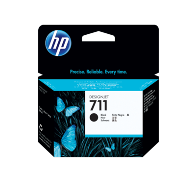 HP 711 80-ml Black DesignJet Ink Cartridge