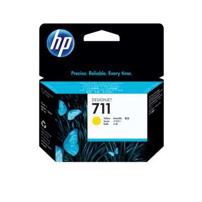 HP 711 29-ml Yellow DesignJet Ink Cartridge