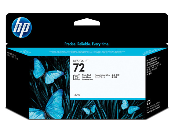 HP-72 130-ml Photo Black Designjet Ink Cartridge