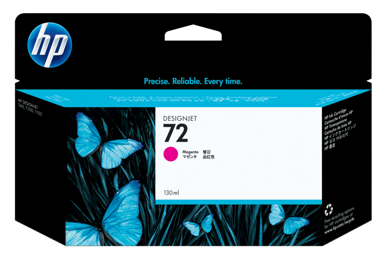 HP 72 130-ml Magenta DesignJet Ink Cartridge