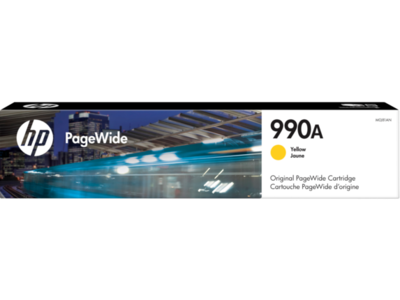 HP 990A Yellow Original PageWide Ink Cartridge