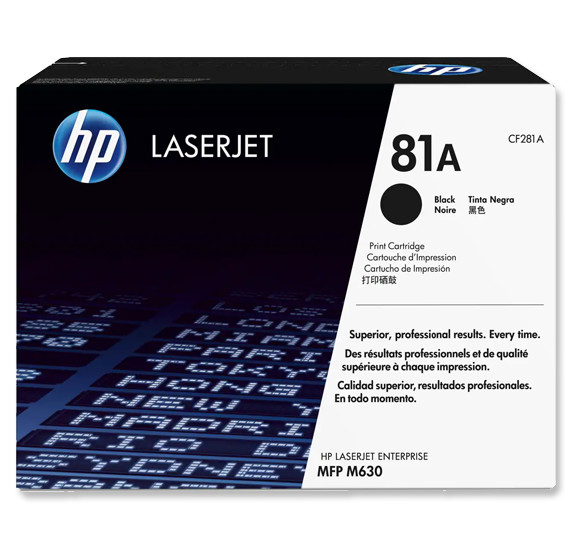 HP 81A Black Original LaserJet Toner Cartridge
