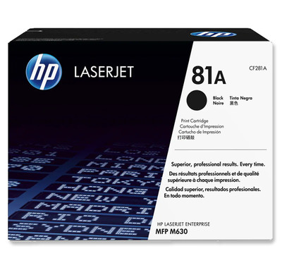 HP 81A Black Original LaserJet Toner Cartridge