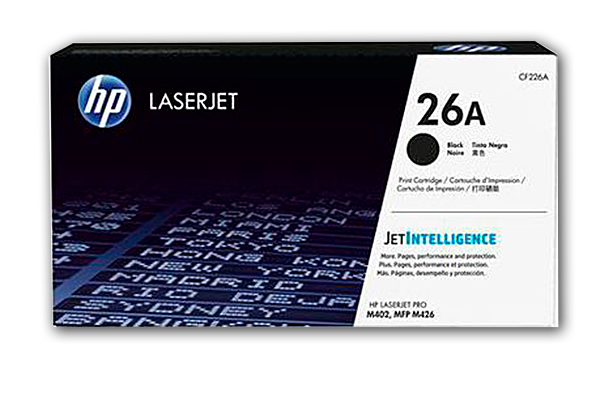 HP 26A Black OEM LaserJet Toner Cartridge