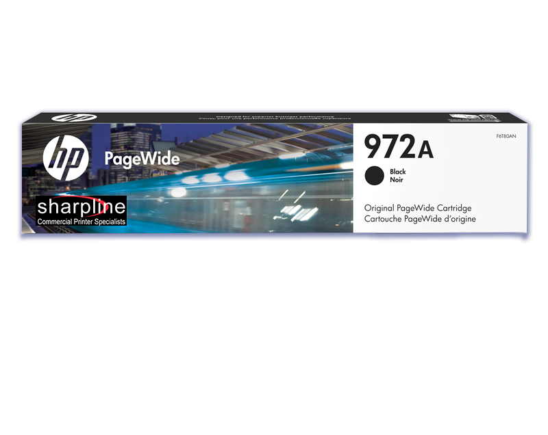 HP 972A Black OEM PageWide Ink Cartridge