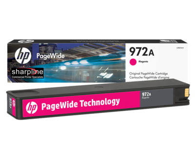 HP 972A Magenta OEM PageWide Ink Cartridge