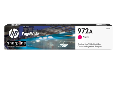 HP 972A Magenta OEM PageWide Ink Cartridge