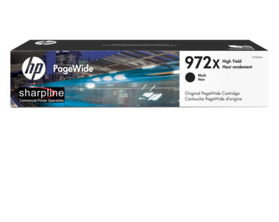 HP 972X Black High-Yield PageWide Ink Cartridge