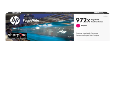 HP 972X Magenta High-Yield PageWide Ink Cartridge
