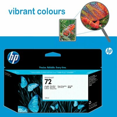 HP-72 130-ml Photo Black Designjet Ink Cartridge