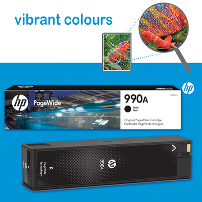 HP 990A Black Original PageWide Ink Cartridge
