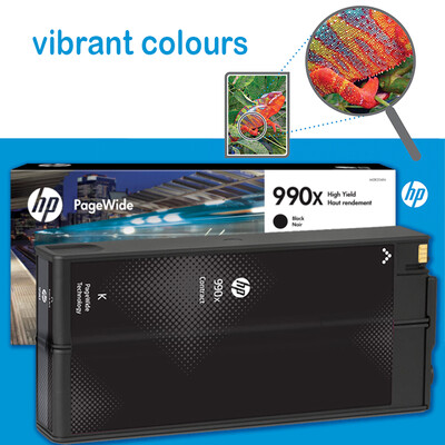 HP 990X High-Yield Black PageWide Ink Cartridge