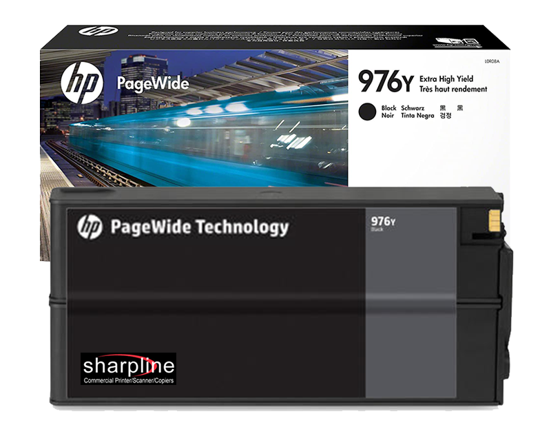 HP 976Y Black Extra-High-Yield PageWide Ink Cartridge