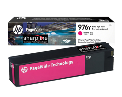 HP 976Y Magenta Extra-High-Yield PageWide Ink Cartridge
