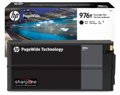 HP 976Y Black Extra-High-Yield PageWide Ink Cartridge