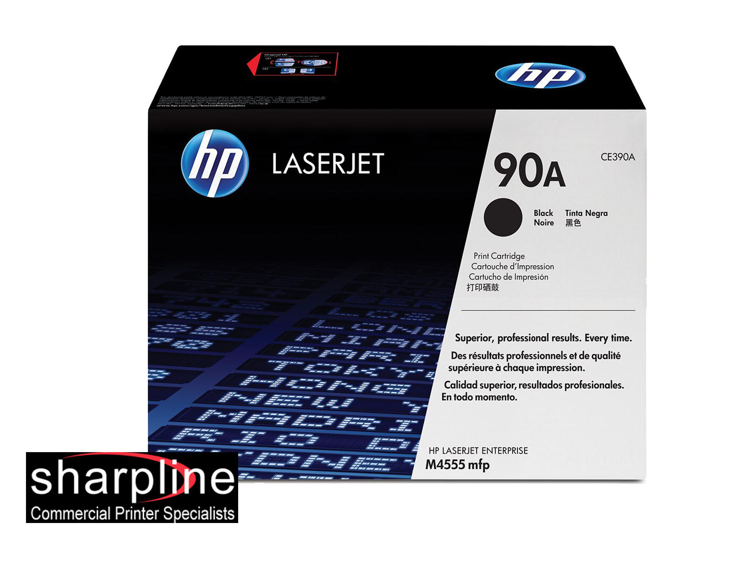 HP 90X Black Original LaserJet Toner Cartridge