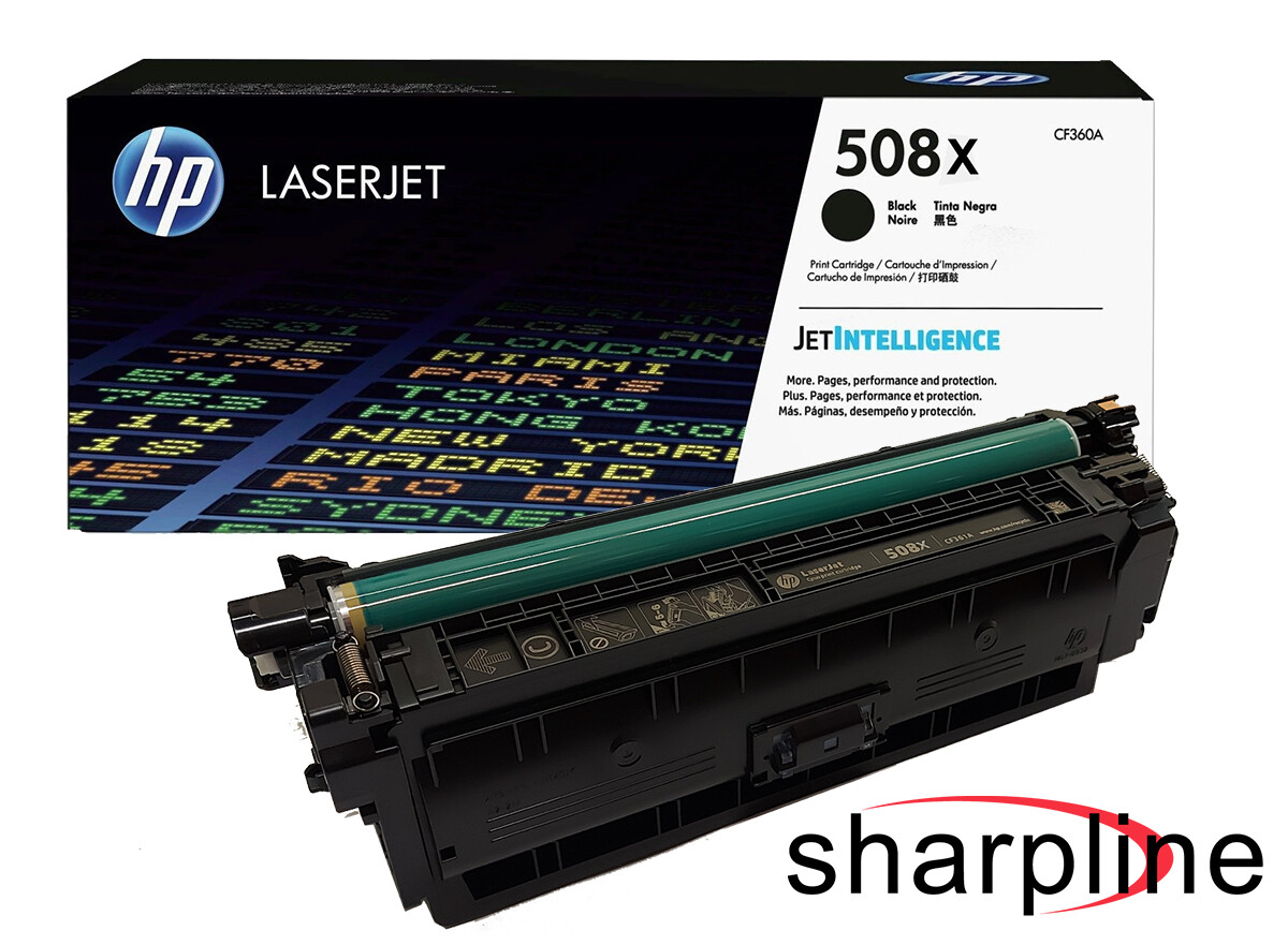 HP 508X Black High Yield Original LaserJet Toner Cartridge