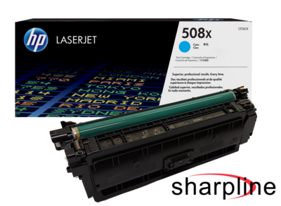 HP 508X Cyan High Yield Original LaserJet Toner Cartridge