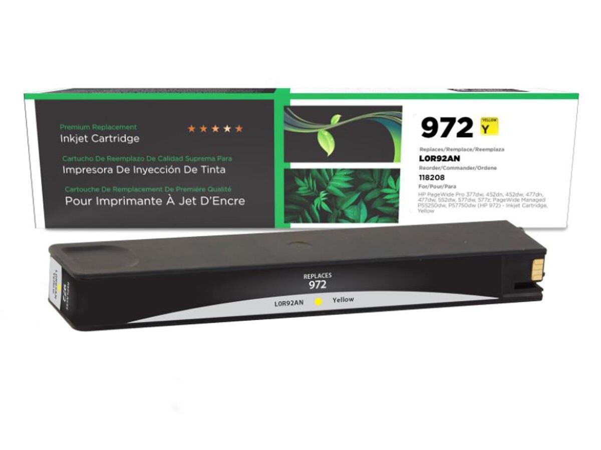Clover Imaging 972A Yellow Remanufactured PageWide Ink Cartridge