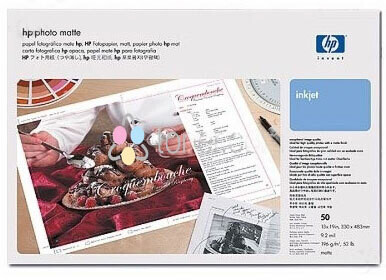 HP Photo Matte Inkjet Paper - 13&quot;x19&quot;