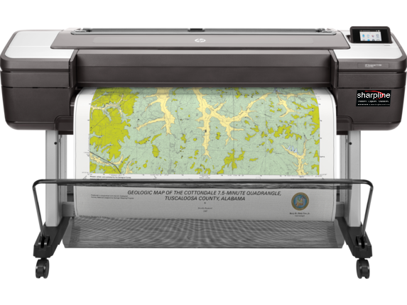 HP DESIGNJET T1700 44" Wide Dual Roll Postscript Printer