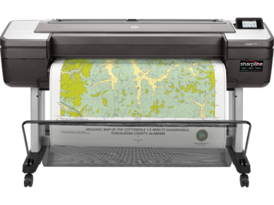 HP DESIGNJET T1700 44" Wide Dual Roll Postscript Printer